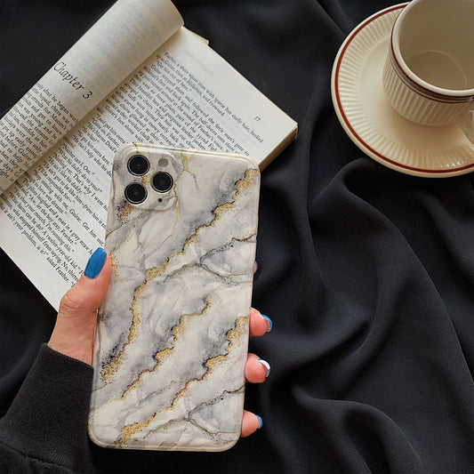 Funda iPhone con Diseño Mármol Brillo - Protección Elegante - Image 2