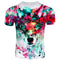 Playera Hombre Cuello Redondo Impresión 3D Cabeza Lobo Zorro