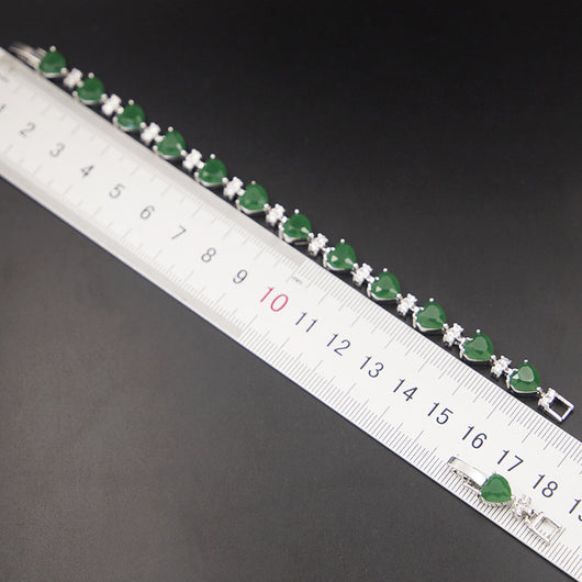 Juego de Joyas Trébol con Circonia - Diamantes para Mujer - Image 8
