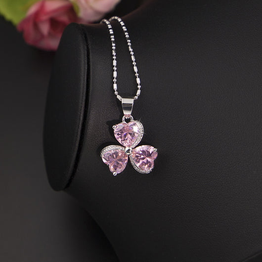 Juego de Joyas Trébol con Circonia - Diamantes para Mujer - Image 4