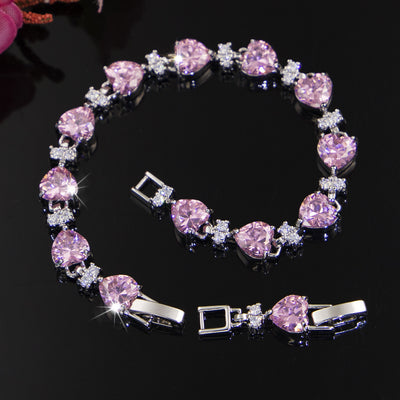 Juego de Joyas Trébol con Circonia - Diamantes para Mujer - Image 7