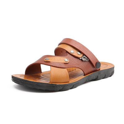 Sandalias Cómodas de Estilo Coreano para Hombre - Perfectas para Playa y Exterior - Image 6