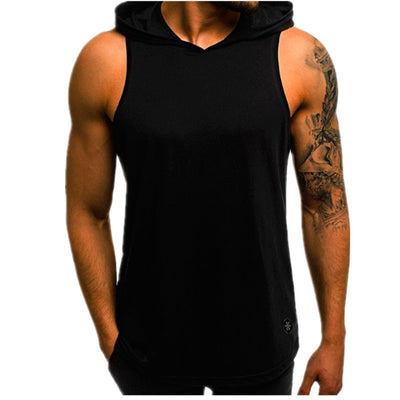 Chaleco Estampado con Capucha para Hombre - Corte Slim Transpirable - Image 12