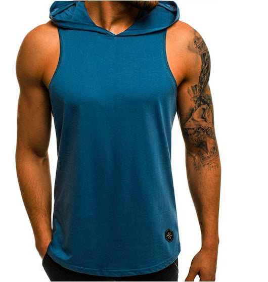 Chaleco Estampado con Capucha para Hombre - Corte Slim Transpirable - Image 11