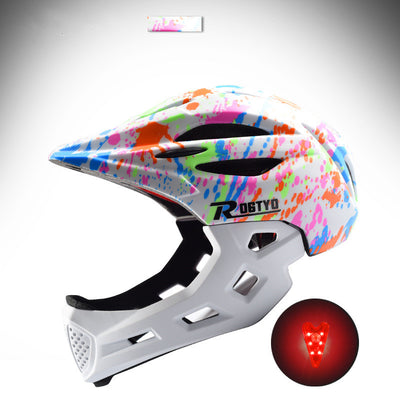Casco de Protección Integral para Bicicleta de Equilibrio Infantil