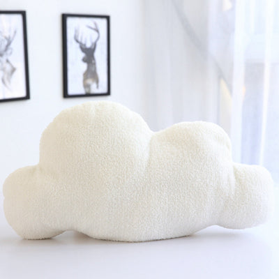 Almohada Nube Suave Gris y Blanca - Peluche Decorativo para Bebé y Habitación Infantil - Image 9
