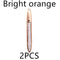 2 PIECES Bright Orange A