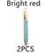 2 Pieces Bright Red C