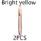 2 Pieces Bright Yellow A