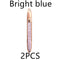 2 Bright Blue Pieces B