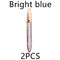 2 Bright Blue Pieces A