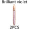 2 Pieces Bright Violet B