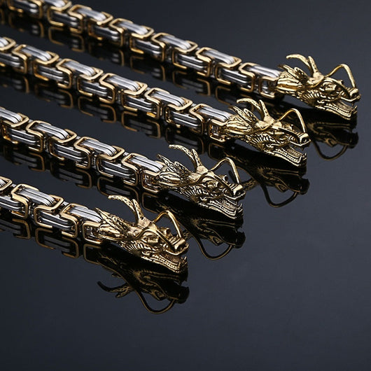 Pulsera Defensa Personal Dragon Back - Acero Inoxidable y Titanio - Image 3