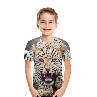 Playera Infantil Estampado 3D Manga Corta - Image 20