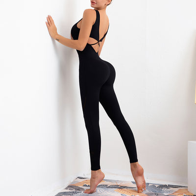 Conjunto Deportivo Seamless de Una Pieza para Yoga - Image 8