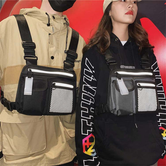 Mochila Táctica Reflectante Deportiva Unisex con Compartimentos de Herramientas - Image 9