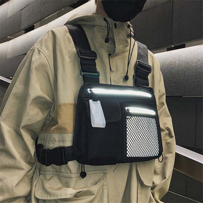 Mochila Táctica Reflectante Deportiva Unisex con Compartimentos de Herramientas - Image 2