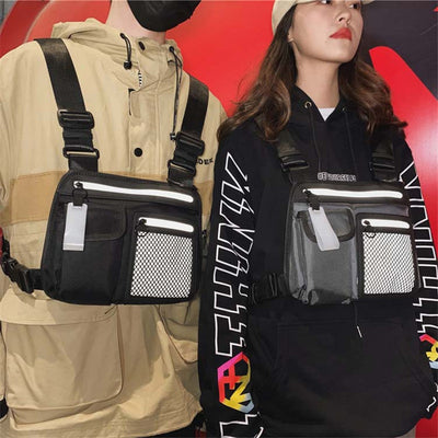 Mochila Táctica Reflectante Deportiva Unisex con Compartimentos de Herramientas - Image 3