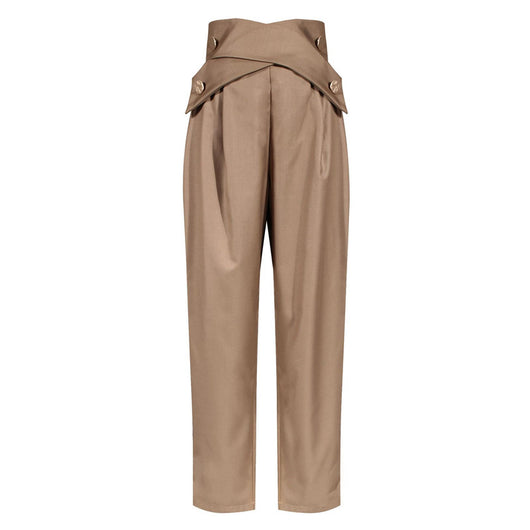 Shorts Talle Alto Slim Pierna Ancha Casual - Image 4