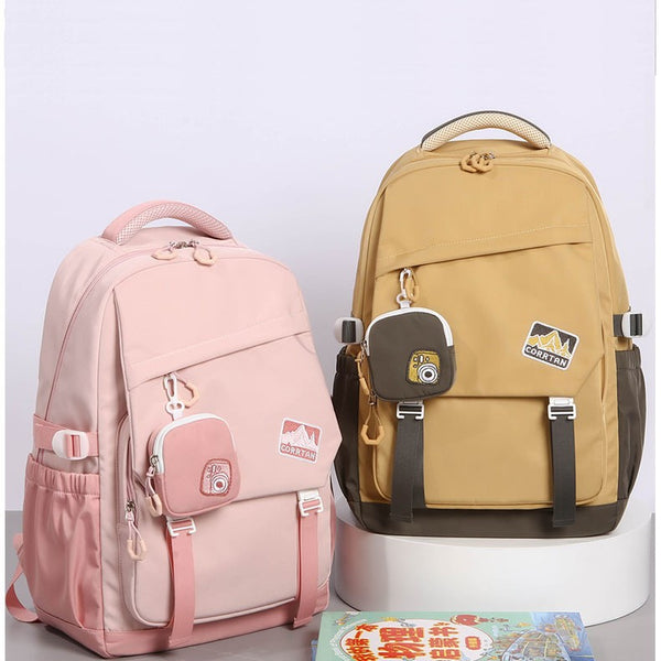 Mochila Casual de Moda para Hombre, Ligera y de Gran Capacidad
