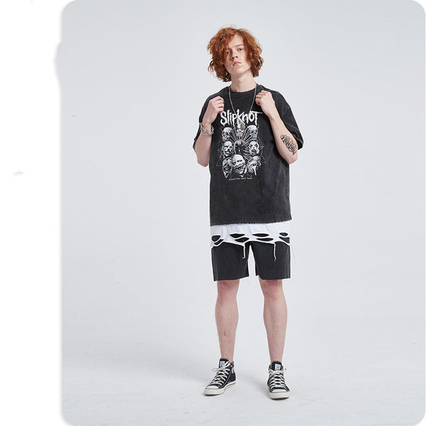Camiseta Diablo Estilo Retro - Diseño Gráfico Clásico
