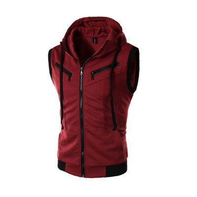 Chaleco Deportivo con Capucha para Hombre - Primavera y Verano - Image 10