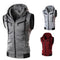 Chaleco Deportivo con Capucha para Hombre - Primavera y Verano