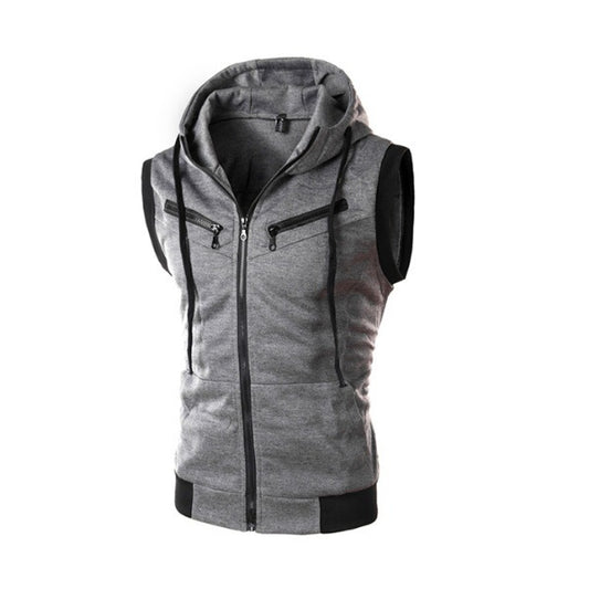 Chaleco Deportivo con Capucha para Hombre - Primavera y Verano - Image 2