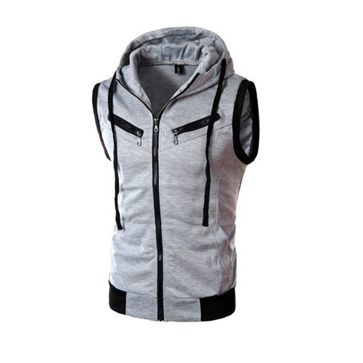 Chaleco Deportivo con Capucha para Hombre - Primavera y Verano - Image 3