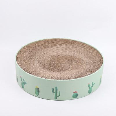 Rascador Circular para Gatos - Cama Corrugada Duradera para Mascotas - Image 6