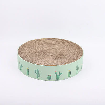 Rascador Circular para Gatos - Cama Corrugada Duradera para Mascotas - Image 10