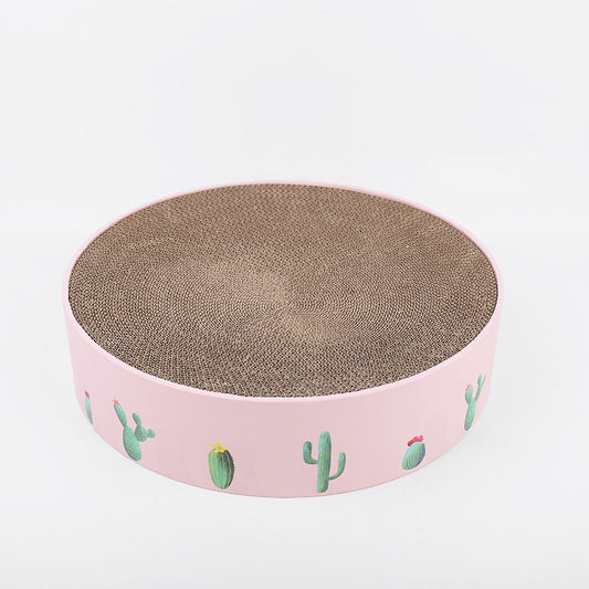Rascador Circular para Gatos - Cama Corrugada Duradera para Mascotas - Image 2