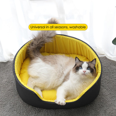 Caseta Térmica Universal para Mascotas - Cama Lavable Todo Clima para Perros y Gatos