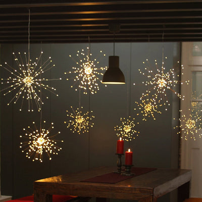 Luz LED Explosión Fuegos Artificiales - Decoración Estrellada para Ambiente - Image 12