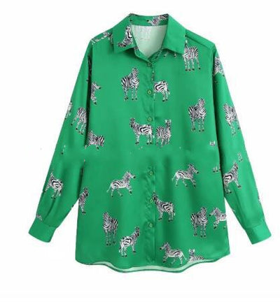 Camisa Estampado Animal con Textura - Image 15