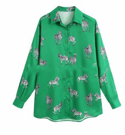 Camisa Estampado Animal con Textura - Image 3