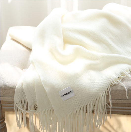 Manta Fresca de Aire Acondicionado con Borlas Decorativas para Sofá - Image 8