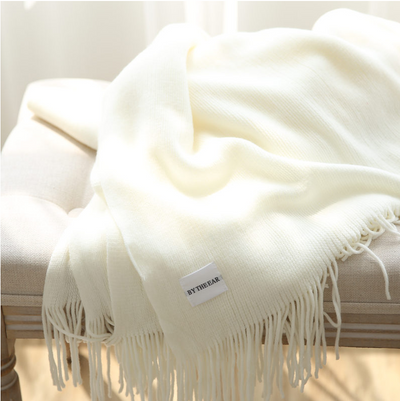 Manta Fresca de Aire Acondicionado con Borlas Decorativas para Sofá - Image 3