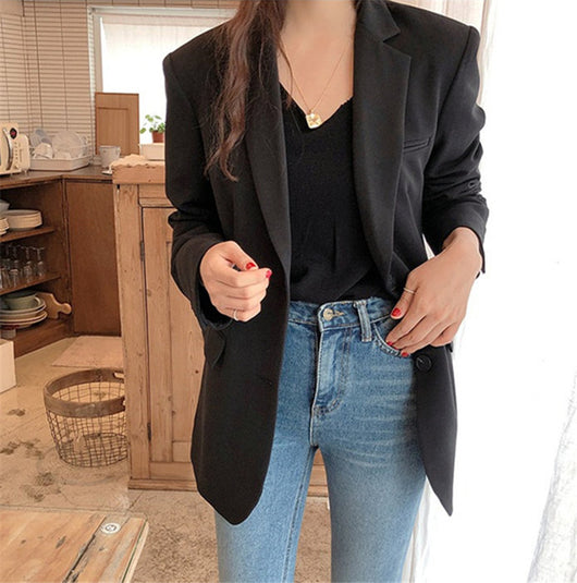 Blazer Suelto Estilo Británico para Hombre - Image 11