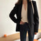 Blazer Suelto Estilo Británico para Hombre