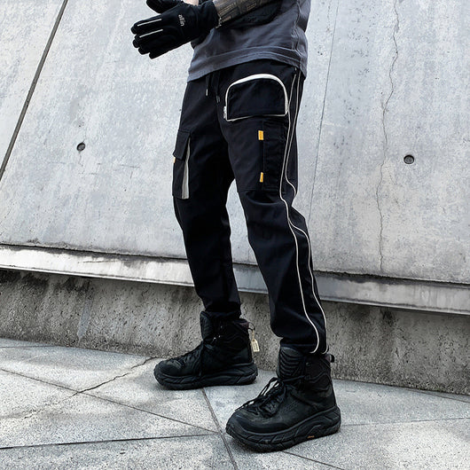Pantalones Overol Holgados para Hombre - Estilo Casual y Versátil - Image 19