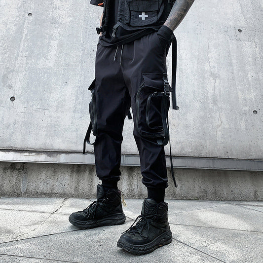 Pantalones Overol Holgados para Hombre - Estilo Casual y Versátil