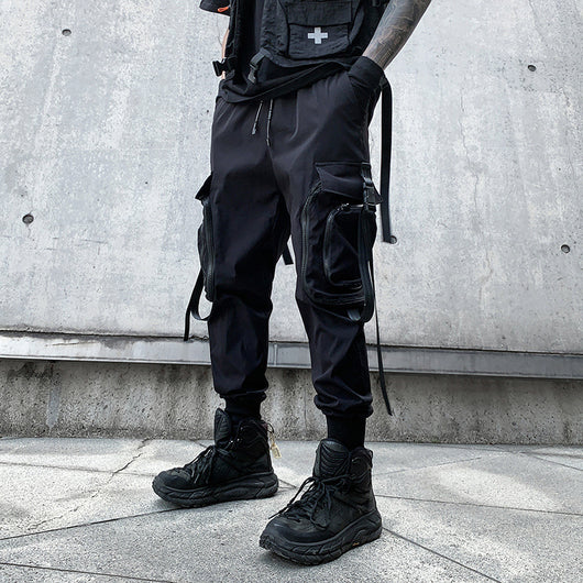Pantalones Overol Holgados para Hombre - Estilo Casual y Versátil