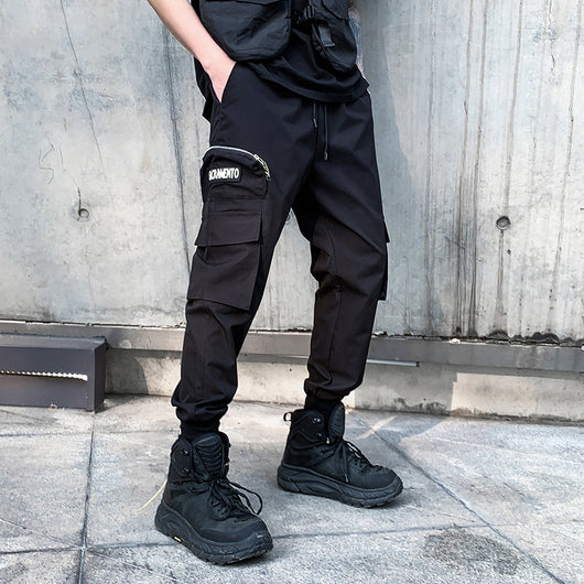 Pantalones Overol Holgados para Hombre - Estilo Casual y Versátil - Image 8