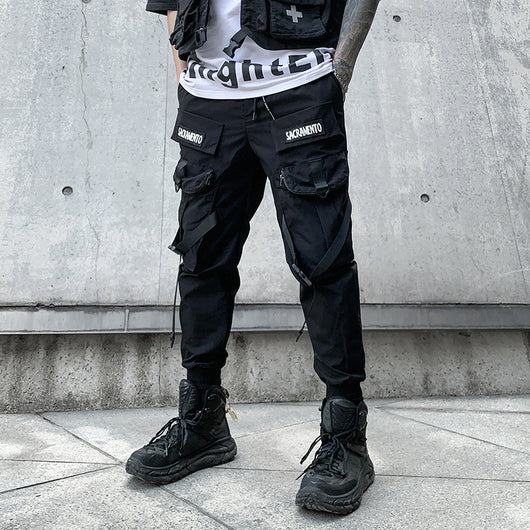 Pantalones Overol Holgados para Hombre - Estilo Casual y Versátil - Image 12