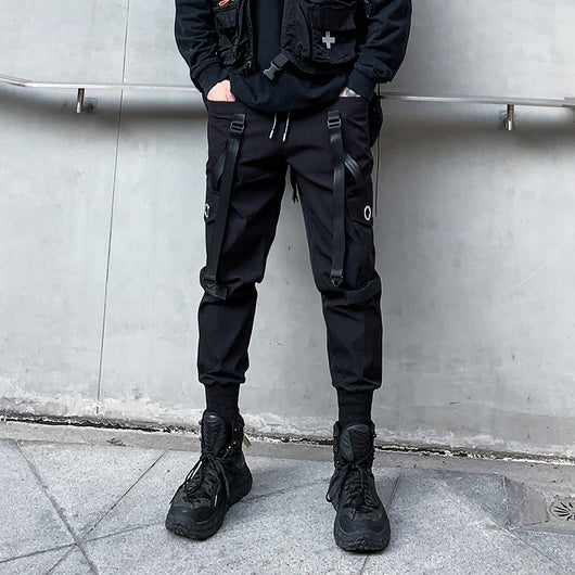 Pantalones Overol Holgados para Hombre - Estilo Casual y Versátil - Image 14