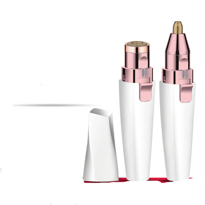 Afeitadora Facial 2 en 1 con Carga USB - Depiladora de Cejas y Vello Facial - Image 7