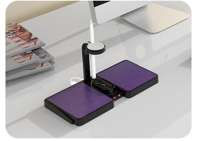 Cargador Inalámbrico 4 en 1 de 10W para Dos Teléfonos - Image 8