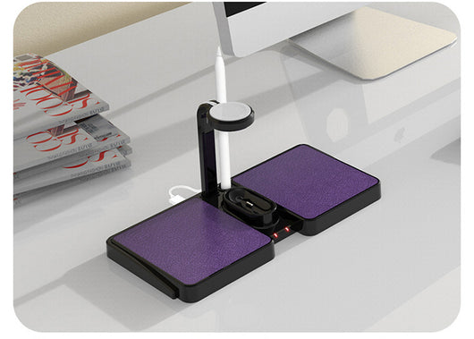 Cargador Inalámbrico 4 en 1 de 10W para Dos Teléfonos - Image 8