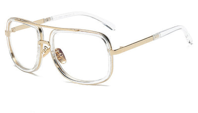 Gafas de Sol Cuadradas Flat Top Lujo - Diseño Unisex Estilo Celebrity - Image 4